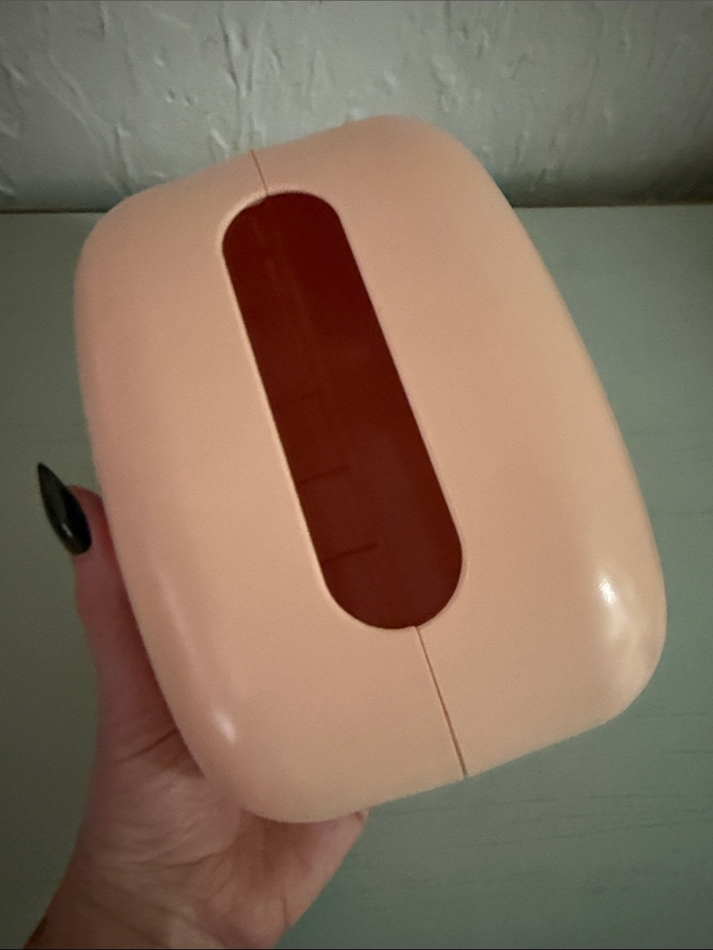 Retro Radio Tissue Box Holder Pink & Rose Gold Home Decor - Picture 8 of 8